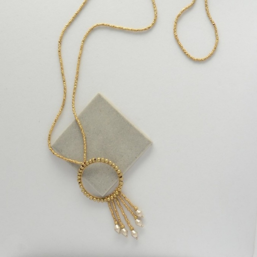 ‘Beaming Rays’ Recycled Artillery Necklace